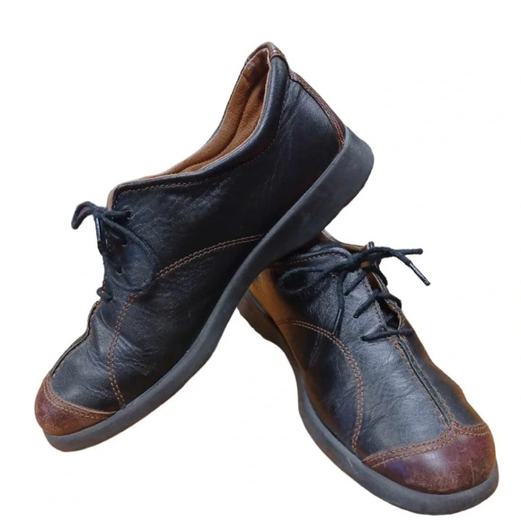 Rohde Leather Lace  Up Two Tones Shoes Germany Size 7.5 - Picture 2 of 9